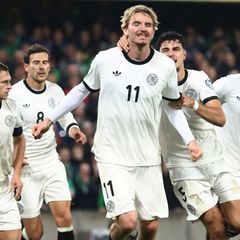 Mit seinem ersten Länderspieltor gelang Niklas Woltemade der einzige Treffer im Spiel gegen Nordirland