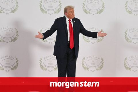 Donald Trump bei der Gaza-Konferenz in Ägypten