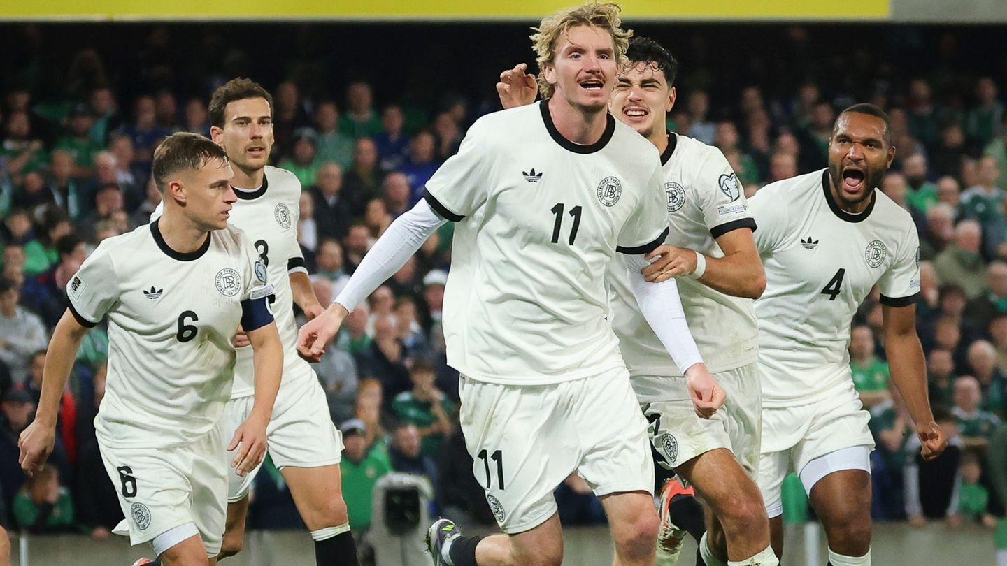World Cup qualification: Lucky Woltemade: Pat on the back for a shoulder goal