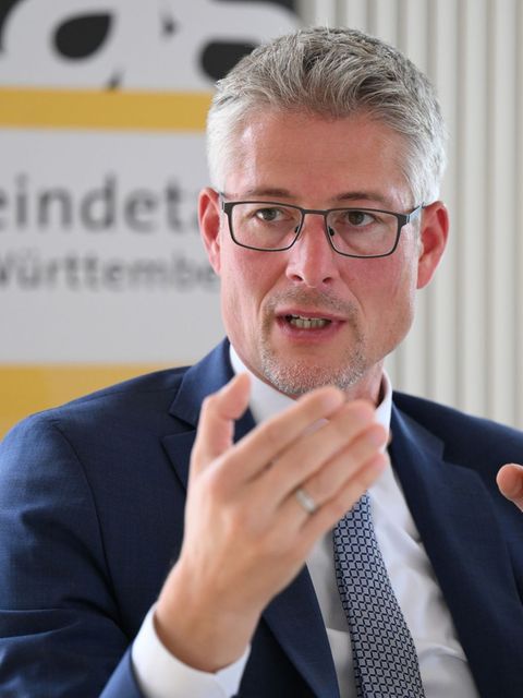 Steffen Jäger, der Präsident und Hauptgeschäftsführer des Gemeindetags Baden-Württemberg, will mehr Steuergeld für Kommunen. (Ar