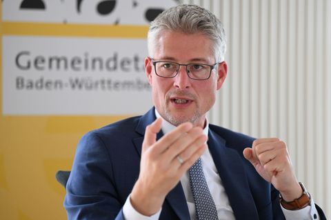 Steffen Jäger, der Präsident und Hauptgeschäftsführer des Gemeindetags Baden-Württemberg, will mehr Steuergeld für Kommunen. (Ar