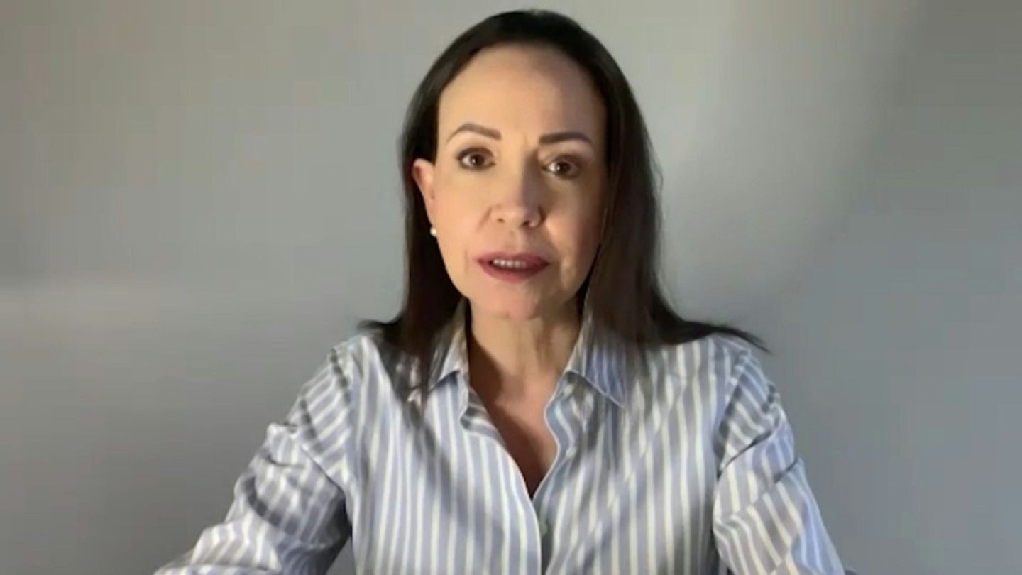 María Corina Machado beim AFP-Interview