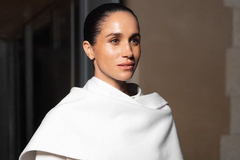 Herzogin Meghan bei ihrem Auftritt in Paris.