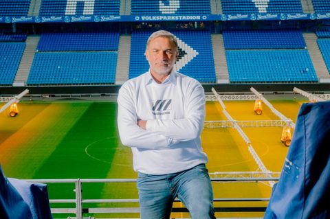 Stefan Kuntz im Volksparkstadion