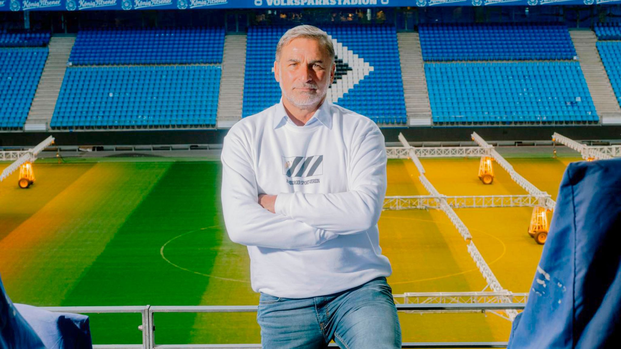 Stefan Kuntz im Volksparkstadion
