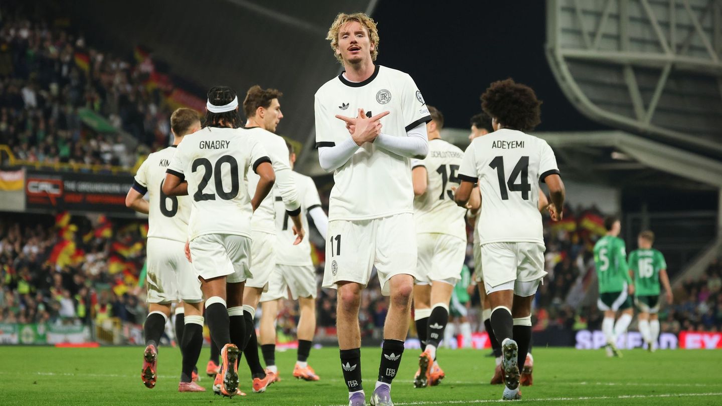 National football team: Woltemade is celebrating thanks to the football god and hard work