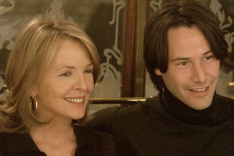 Keanu Reeves und Diane Keaton standen gemeinsam für den Film "Was das Herz begehrt" vor der Kamera.