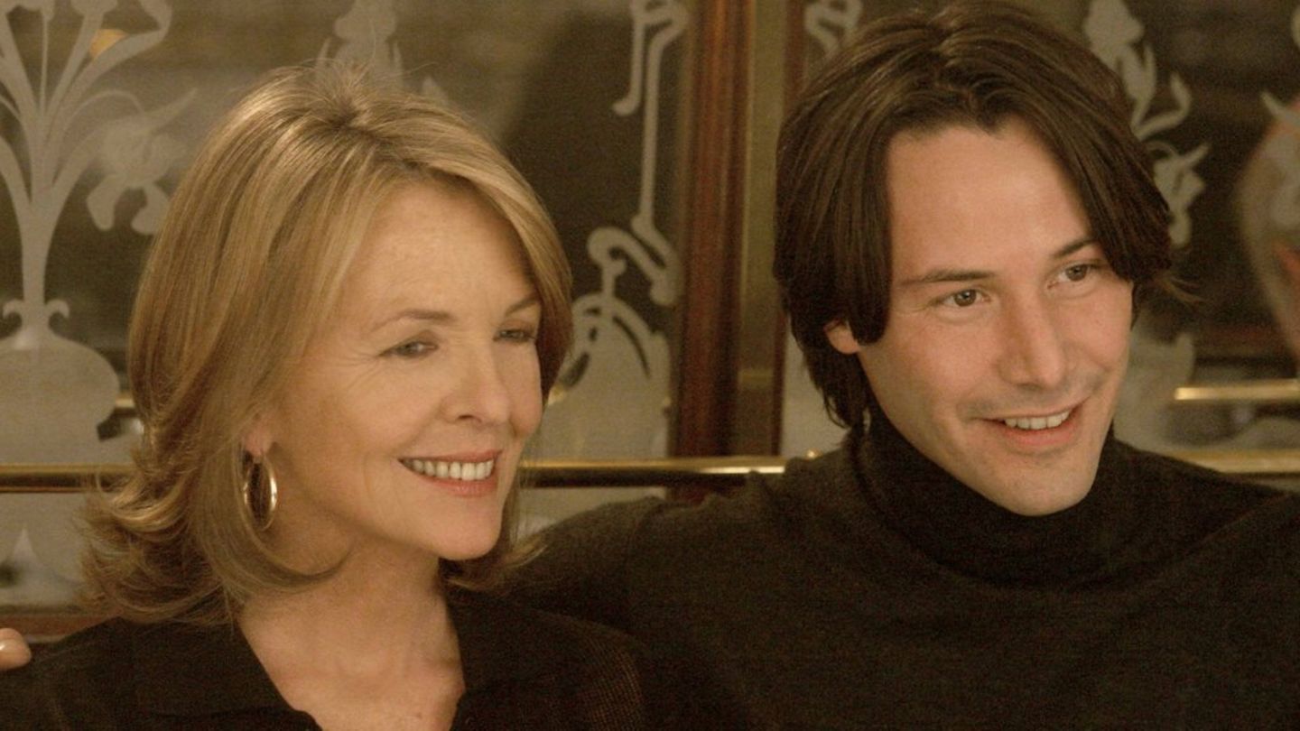 Keanu Reeves und Diane Keaton standen gemeinsam für den Film "Was das Herz begehrt" vor der Kamera.