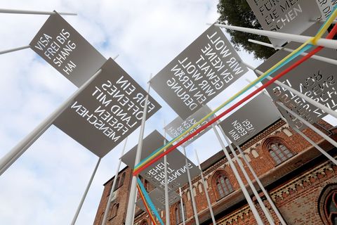 Fünf Jahre nach dem Erinnerungszeichen für die Friedliche Revolution von 1989 im Nordosten an der Warener Georgenkirche folgt je