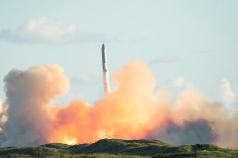 Start der Starship-Rakete in Texas