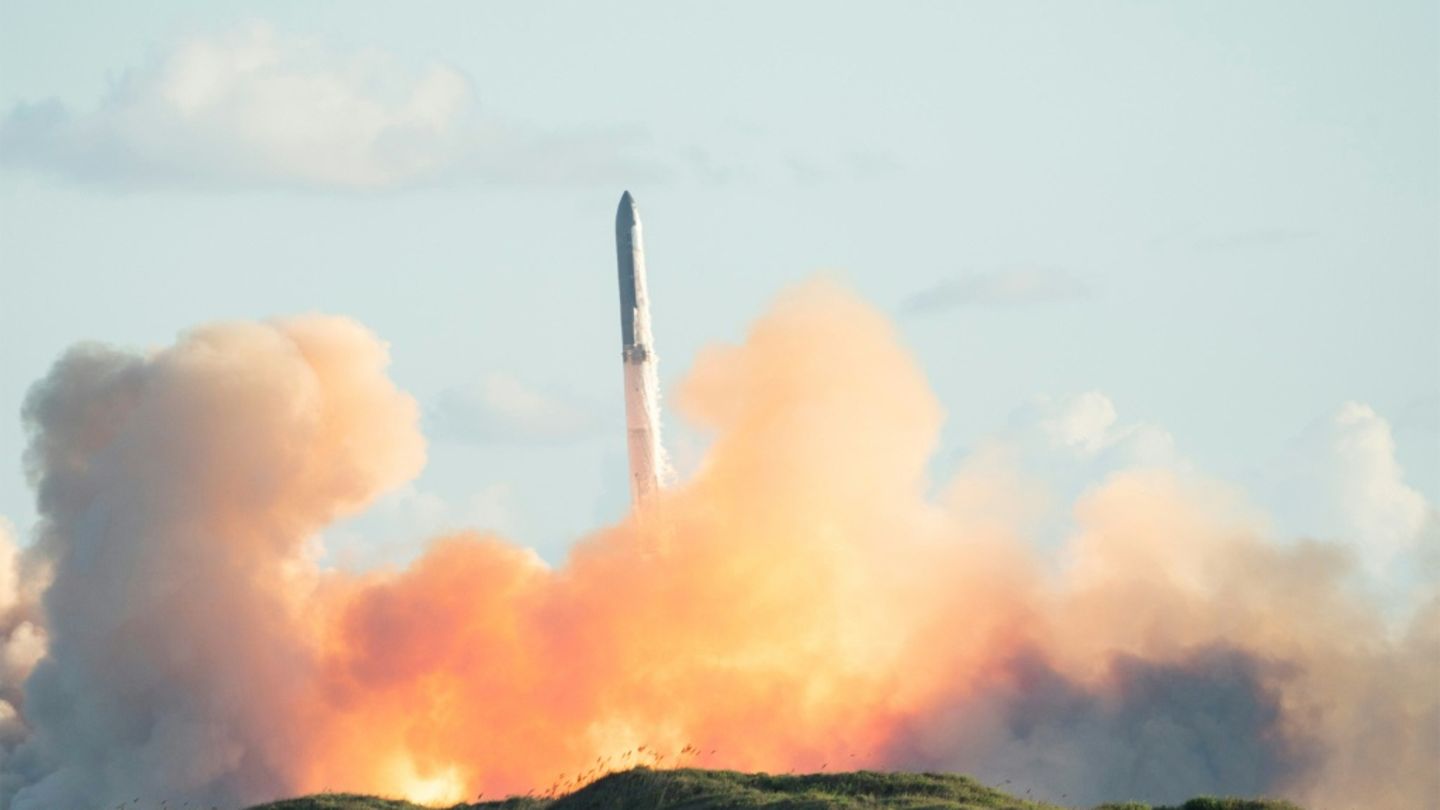 Start der Starship-Rakete in Texas