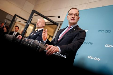 Alexander Hoffmann und Jens Spahn