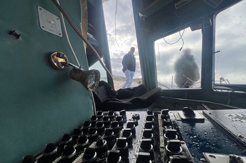 Das Führerhäuschen mit Elektronik war in der vergangenen Woche vor Sylt (Hörnum) angespült worden. (Archivbild) Foto: Lea Albert