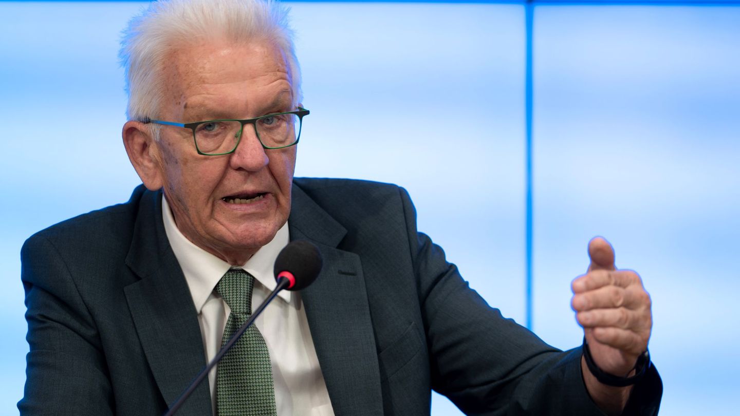 Er hat nur noch wenige Monate im Amt: Winfried Kretschmann. (Archivbild) Foto: Markus Lenhardt/dpa