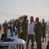 Nimrod Cohen bei seiner Freilassung