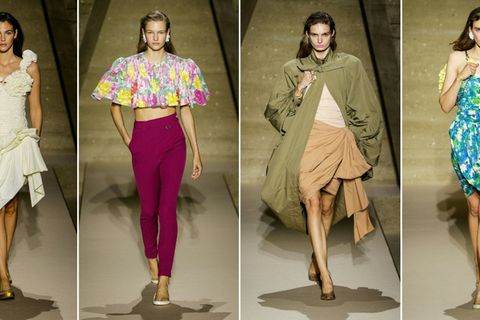 Präsentation von Chloé-Modellen in Paris