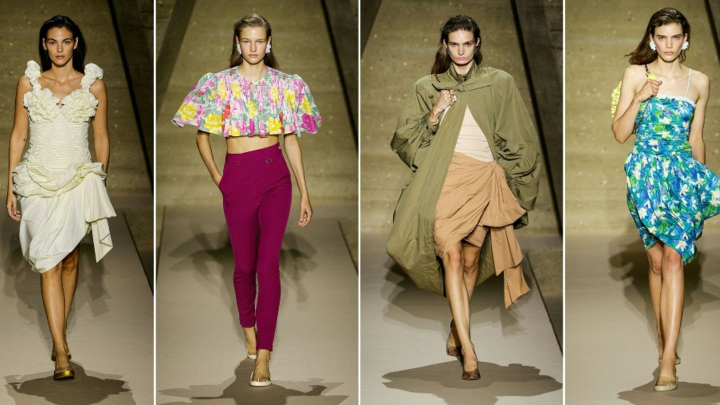 Präsentation von Chloé-Modellen in Paris