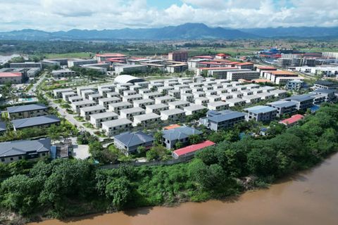 Mutmaßliche Scam-Zentren in Myanmar