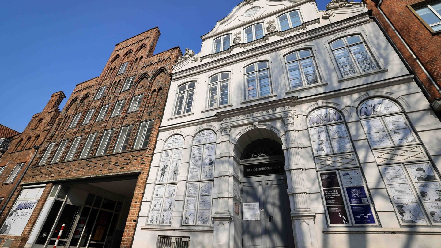 Das Buddenbrookhaus war Handlungsort von Thomas Manns Roman "Buddenbrooks" und Stammsitz der Familie Mann. (Symbolbild) Foto: Ch
