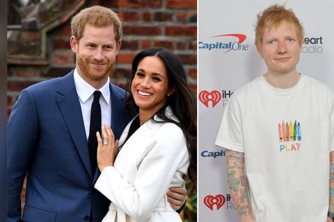 Prinz Harry und Herzogin Meghan haben ein Dinner mit Ed Sheeran genossen.