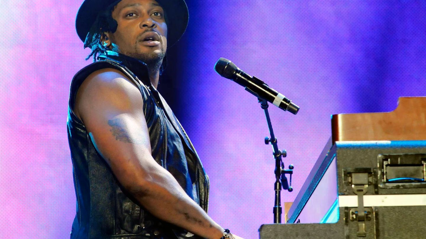 D'Angelo bei einem Konzert