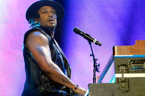 D'Angelo bei einem Konzert