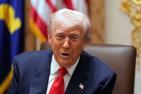 US-Präsident Donald Trump will die Hamas entwaffnet sehen - notfalls mit Gewalt. Foto: Alex Brandon/AP/dpa