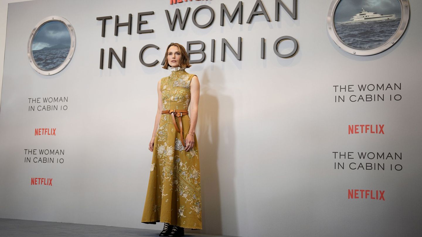 Netflix thriller: “Woman in Cabin 10” starts at number one