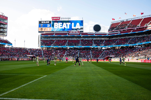 Im Levi's Stadium im kalifornischen Santa Clara sollen sechs Fußball-WM-Spiele stattfinden