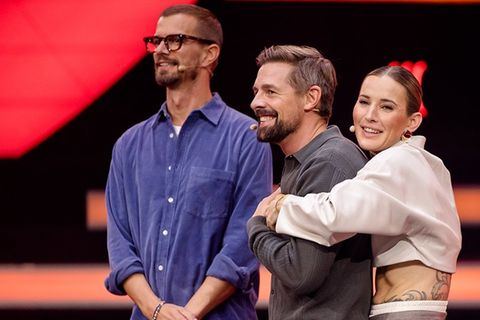 Joko Winderscheidt, Klaas Heufer-Umlauf un Jeannine Michaelsen läuten die letzte Staffel "Das Duell um die Welt" ein.