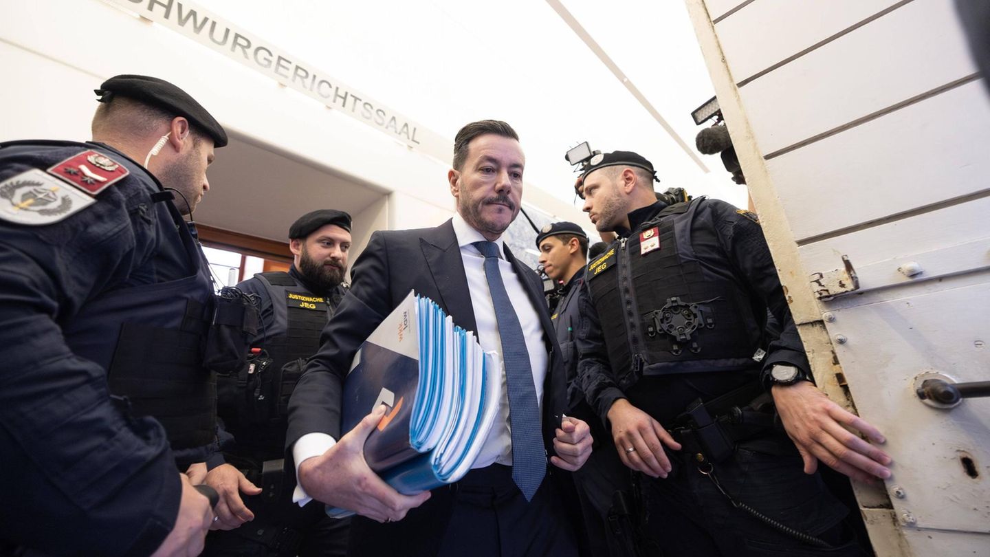 René Benko vor dem Landesgericht Innsbruck