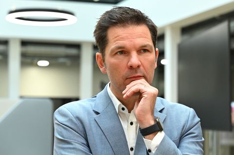 SPD-Politiker Steffen Krach hat als junger Mann Zivildienst gemacht. Foto: Elisa Schu/dpa