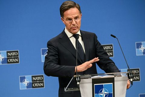 Rutte am Mittwoch in Brüssel
