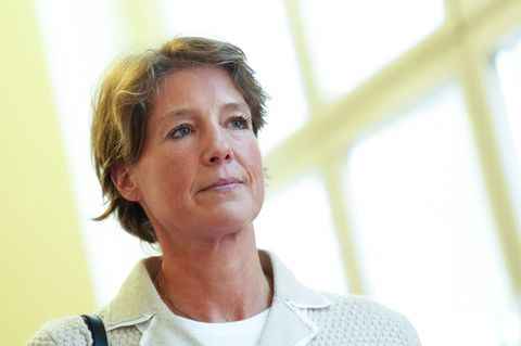Christina Block widerspricht der Verwendung ihrer Tagebuchaufzeichnungen im Prozess. Foto: Marcus Brandt/dpa