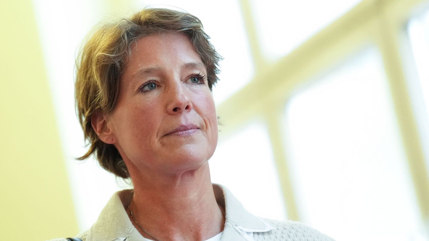 Christina Block widerspricht der Verwendung ihrer Tagebuchaufzeichnungen im Prozess. Foto: Marcus Brandt/dpa