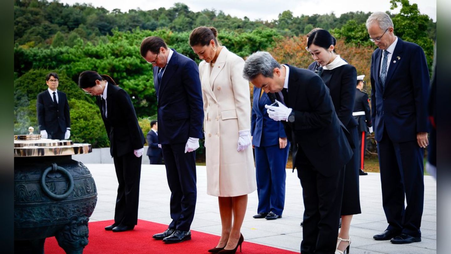 Princess Victoria and Prince Daniel: Swedish royals arrive in South Korea