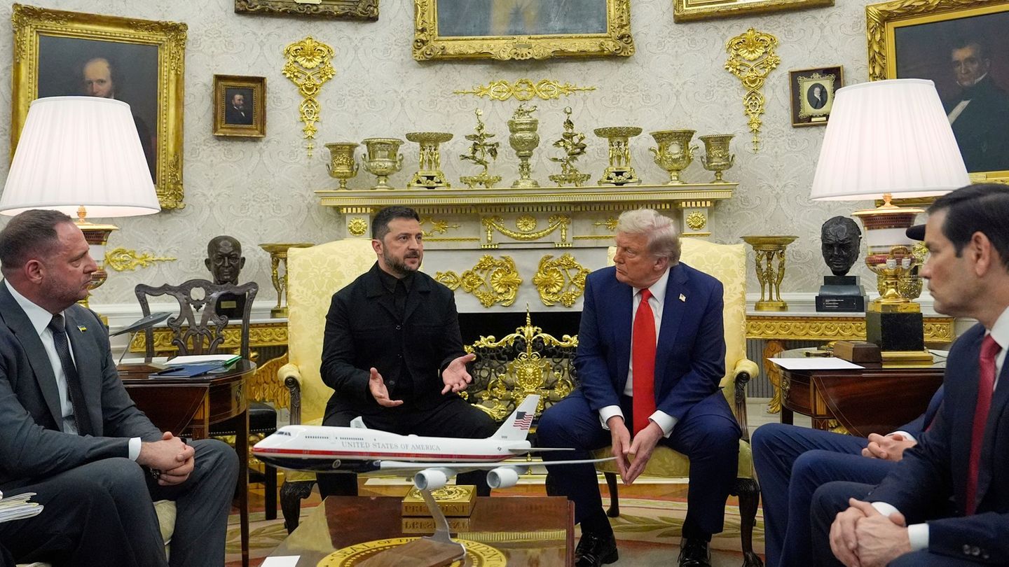 Der ukrainische Staatschef Wolodymyr Selenskyj reist ein weiteres Mal in die USA, um von Washington neue Waffen für den Krieg mi