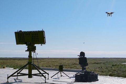 Wer Drohnen günstig und effizient abwehren kann, ist in Konflikten im Vorteil. (Archivbild) Foto: -/Israel Aerospace Industries/