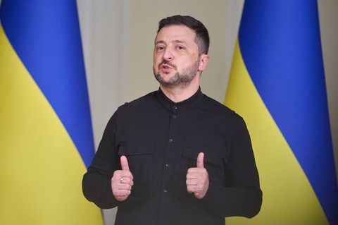 Wolodymyr Selenskyj: "Nur die Vereinigten Staaten können einen globalen Einfluss ausüben."