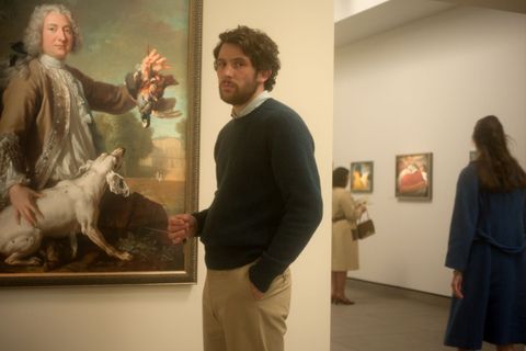 Josh O'Connor als James Blaine Mooney in einer Szene des Films "The Mastermind" Foto: -/MUBI/dpa