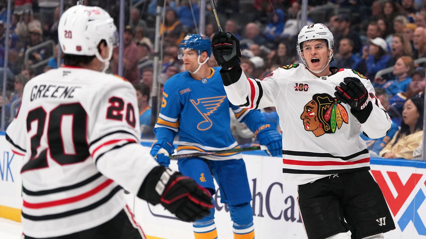 Ice hockey: Lukas Reichel scores the first brace of his NHL career