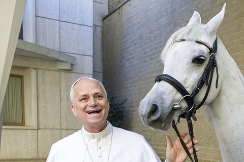 Papst Leo XIV.: "hocherfreut" über das tierische Geschenk