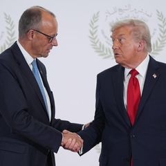 Bundeskanzler Friedrich Merz und US-Präsident Donald Trump