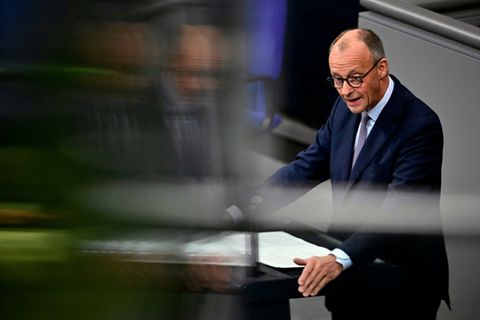 Bundeskanzler Merz im Bundestag