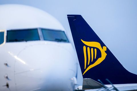 Ryanair streicht eine Verbindung am Baden-Airpark. (Archivbild) Foto: Marcel Kusch/dpa