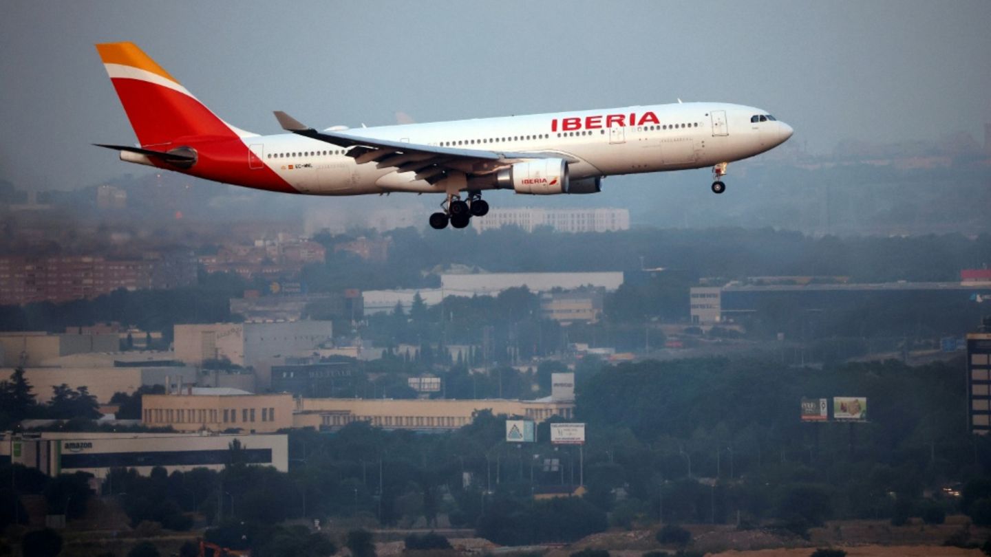 Flugzeug von Iberia