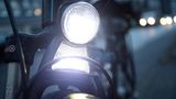 Eine Fahrradlampe mit Standlichtfunktion