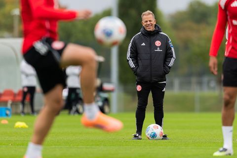 Markus Anfang steht bei Fortuna Düsseldorf vor seiner Premiere. Foto: Rolf Vennenbernd/dpa