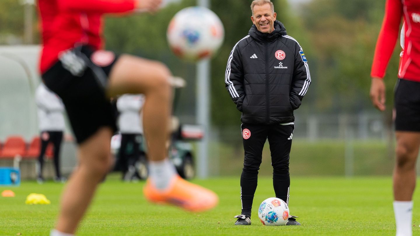Markus Anfang steht bei Fortuna Düsseldorf vor seiner Premiere. Foto: Rolf Vennenbernd/dpa