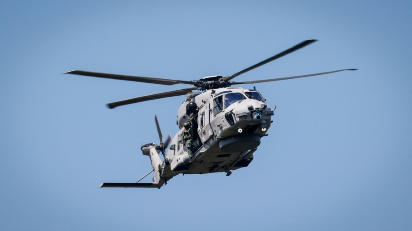 Marinehubschrauber vom Typ NH90